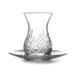 ست استکان و نعلبکی پاشاباغچه مدل خمره ای تایملس کد 96992